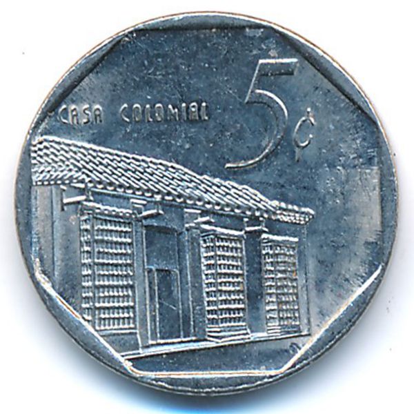 Куба, 5 сентаво (2000 г.)