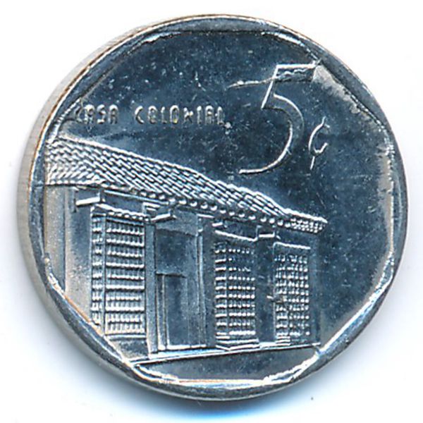 Куба, 5 сентаво (2000 г.)