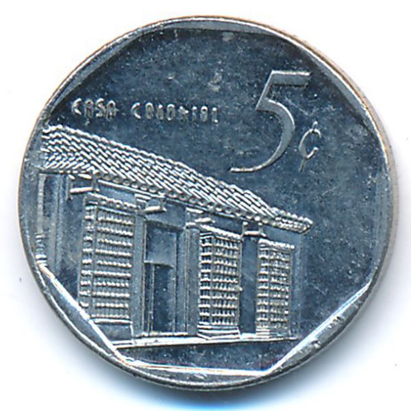 Куба, 5 сентаво (2000 г.)