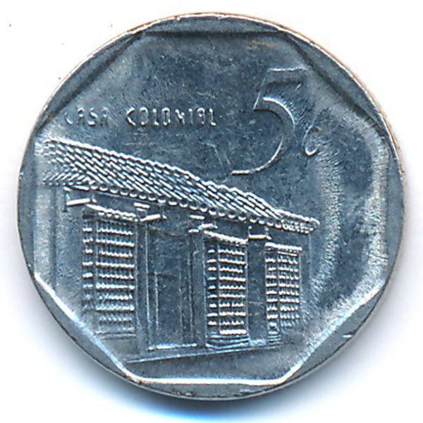 Куба, 5 сентаво (2009 г.)