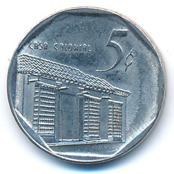Куба, 5 сентаво (2009 г.)