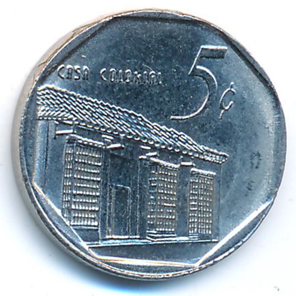 Куба, 5 сентаво (2009 г.)