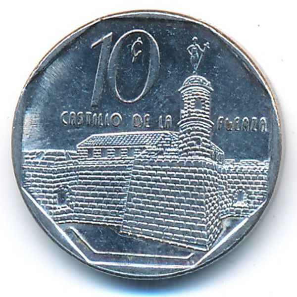 Куба, 10 сентаво (1999 г.)