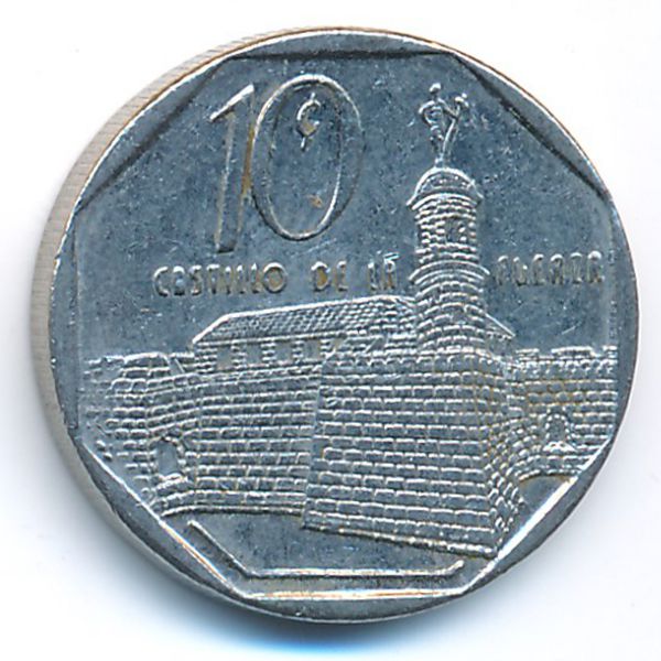Куба, 10 сентаво (2000 г.)
