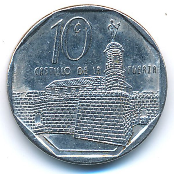 Куба, 10 сентаво (2000 г.)
