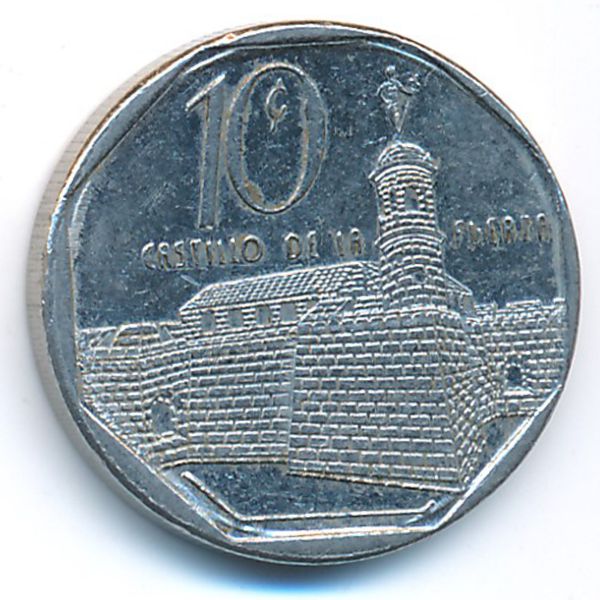 Куба, 10 сентаво (2000 г.)
