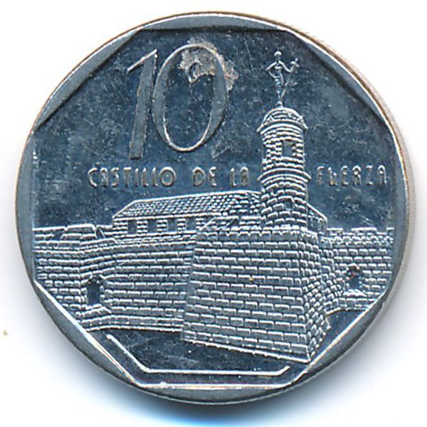 Куба, 10 сентаво (2000 г.)
