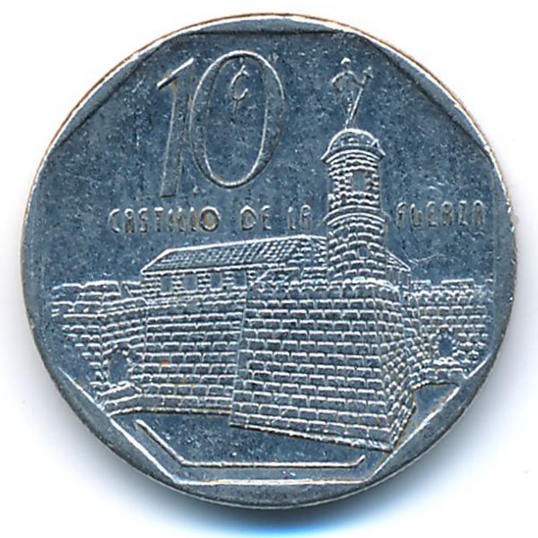 Куба, 10 сентаво (2000 г.)