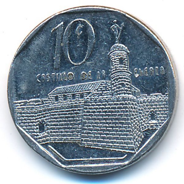 Куба, 10 сентаво (2000 г.)