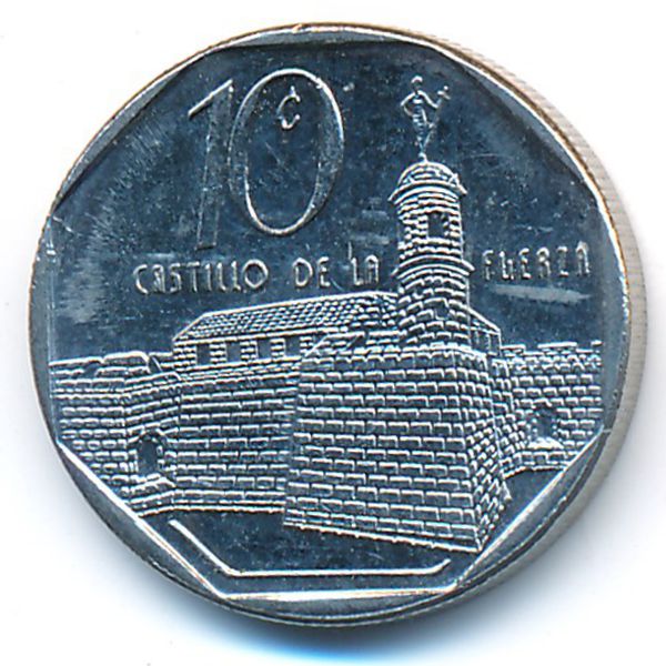 Куба, 10 сентаво (2000 г.)