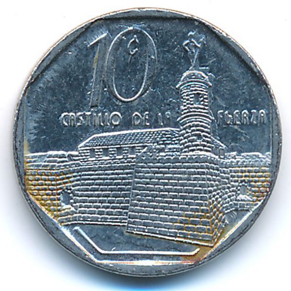 Куба, 10 сентаво (2008 г.)