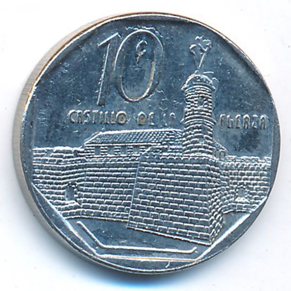 Куба, 10 сентаво (2008 г.)