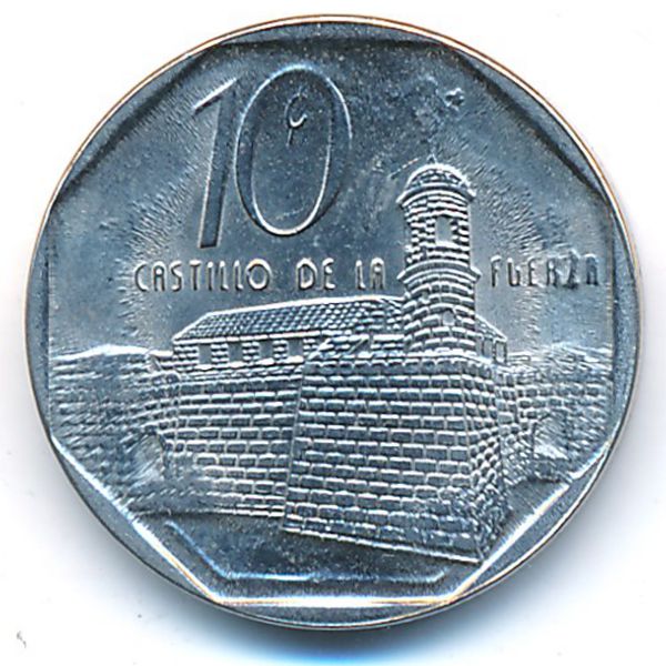 Куба, 10 сентаво (2009 г.)