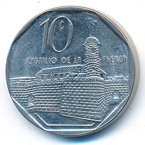 Куба, 10 сентаво (2009 г.)