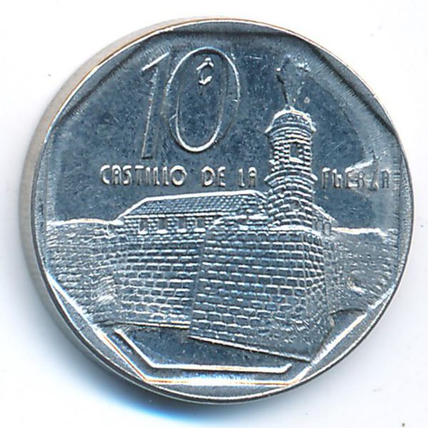 Куба, 10 сентаво (2009 г.)