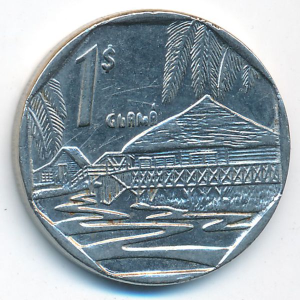 Куба, 1 песо (2007 г.)