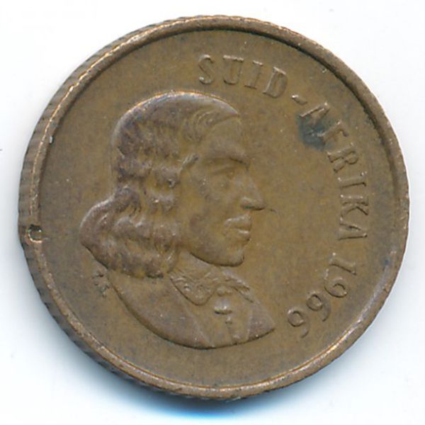 ЮАР, 1 цент (1966 г.)