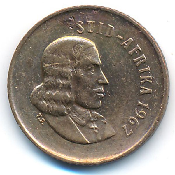 ЮАР, 1 цент (1967 г.)