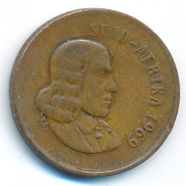 ЮАР, 1 цент (1969 г.)