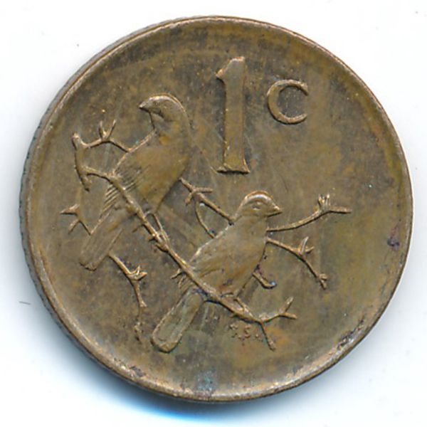 ЮАР, 1 цент (1984 г.)