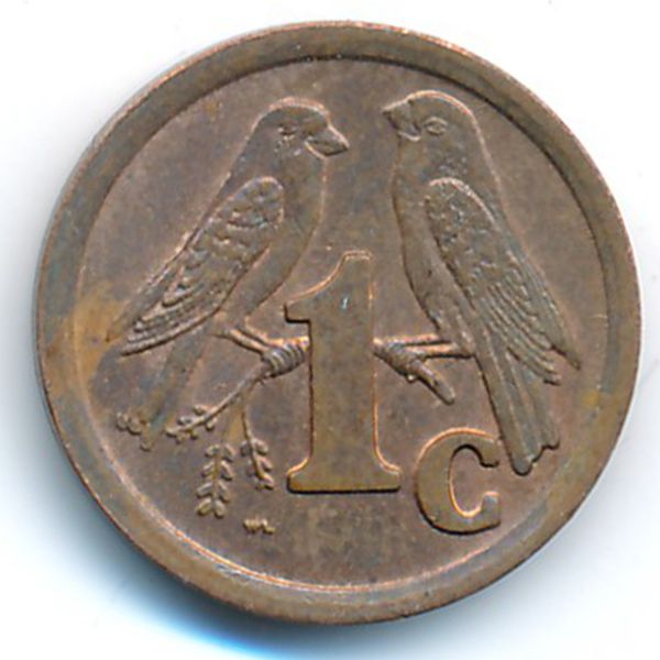 ЮАР, 1 цент (1992 г.)