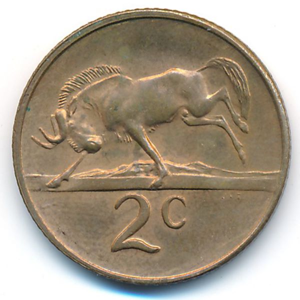 ЮАР, 2 цента (1978 г.)