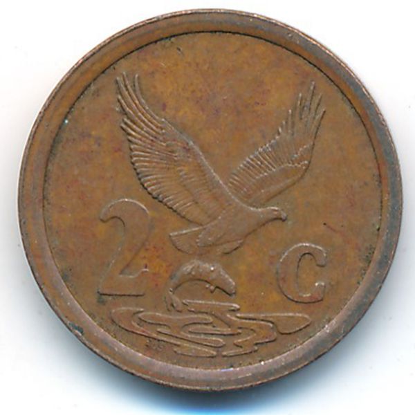 ЮАР, 2 цента (1996 г.)