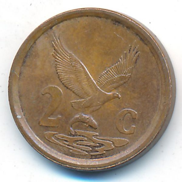 ЮАР, 2 цента (1996 г.)