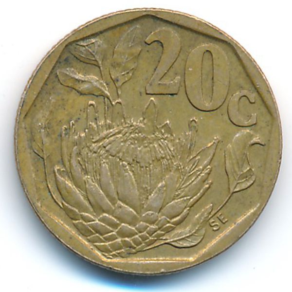 ЮАР, 20 центов (1994 г.)