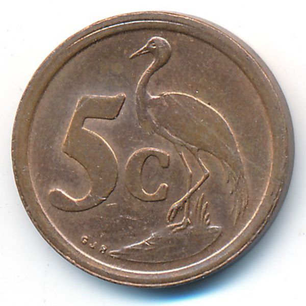 ЮАР, 5 центов (1993 г.)