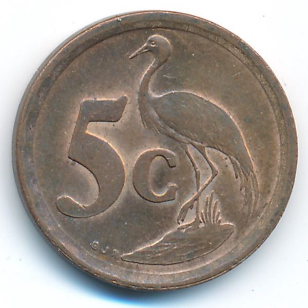 ЮАР, 5 центов (1993 г.)
