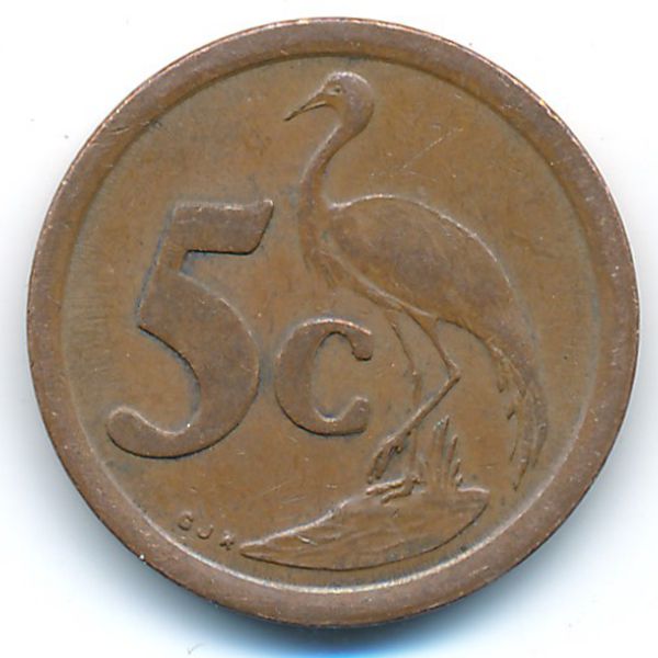 ЮАР, 5 центов (1993 г.)