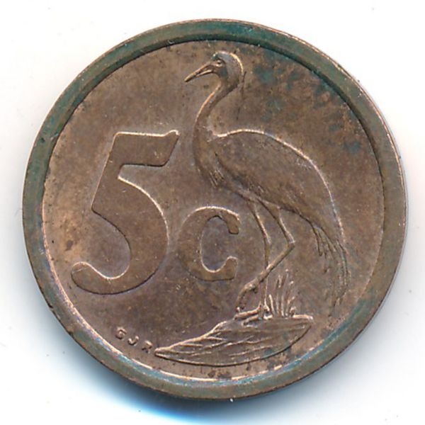 ЮАР, 5 центов (1996 г.)
