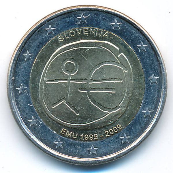 Словения, 2 евро (2009 г.)