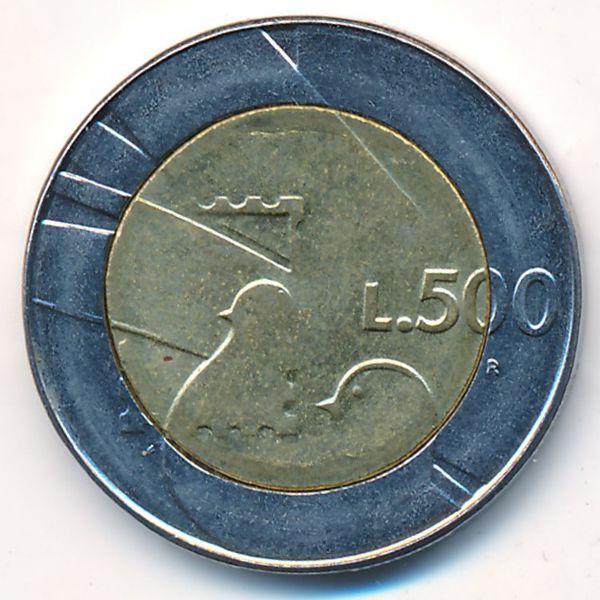 Сан-Марино, 500 лир (1990 г.)