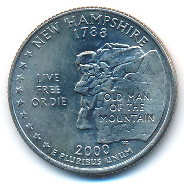 США, 1/4 доллара (2000 г.)