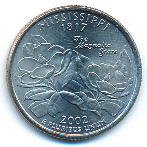 США, 1/4 доллара (2002 г.)