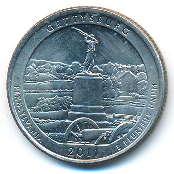 США, 1/4 доллара (2011 г.)