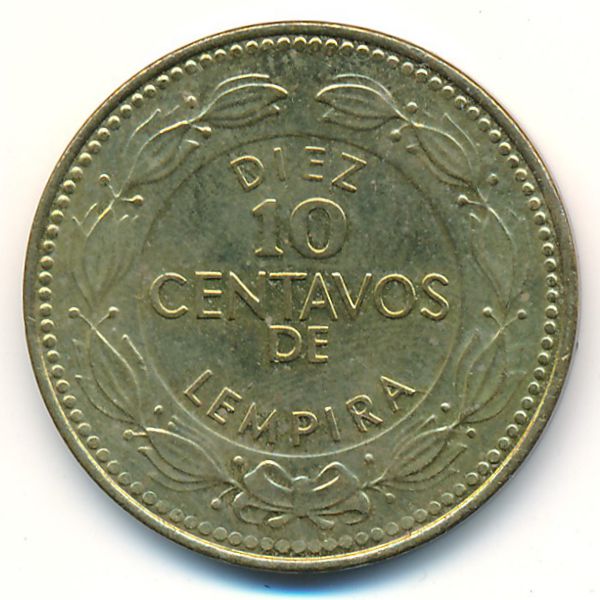 Гондурас, 10 сентаво (2007 г.)