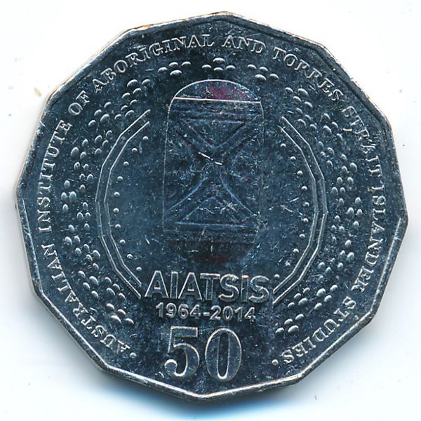 Австралия, 50 центов (2014 г.)