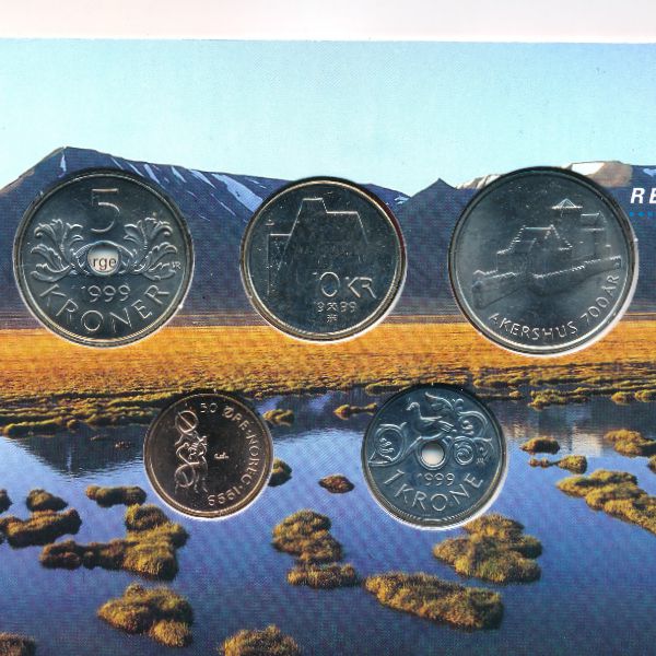 Норвегия, Набор монет (1999 г.)