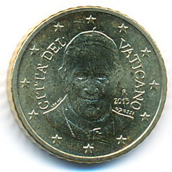 Ватикан, 50 евроцентов (2015 г.)