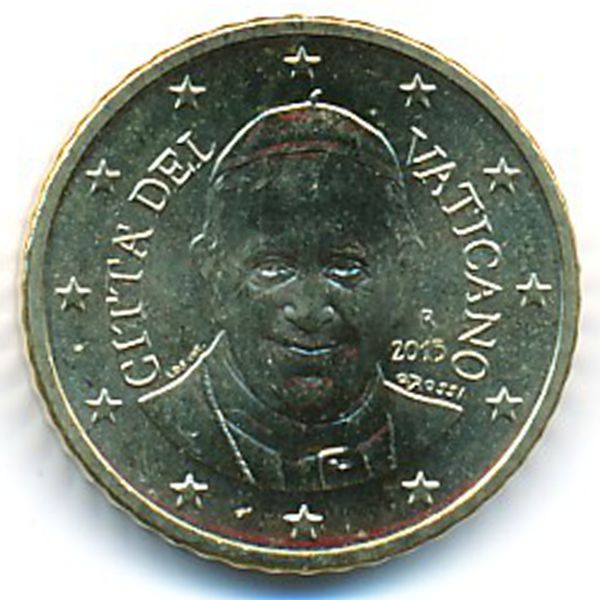 Ватикан, 50 евроцентов (2015 г.)