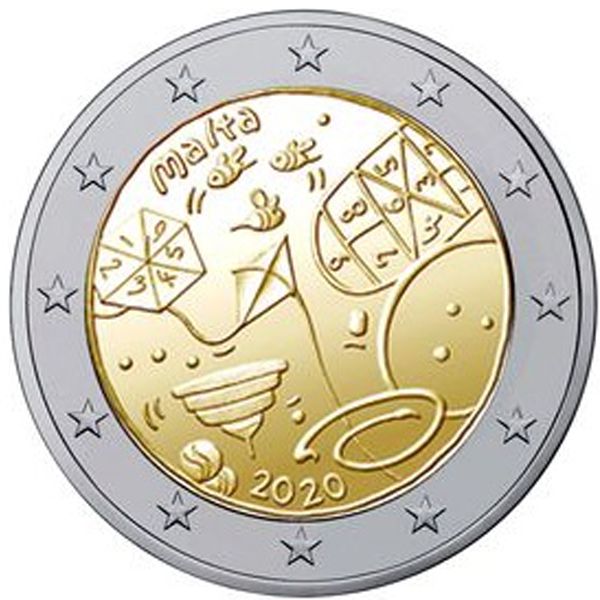 Мальта, 2 евро (2020 г.)