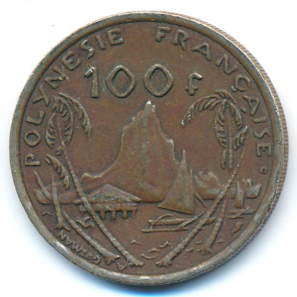 Французская Полинезия, 100 франков (2002 г.)