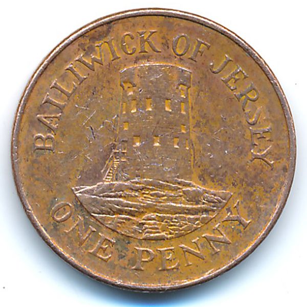 Джерси, 1 пенни (2008 г.)