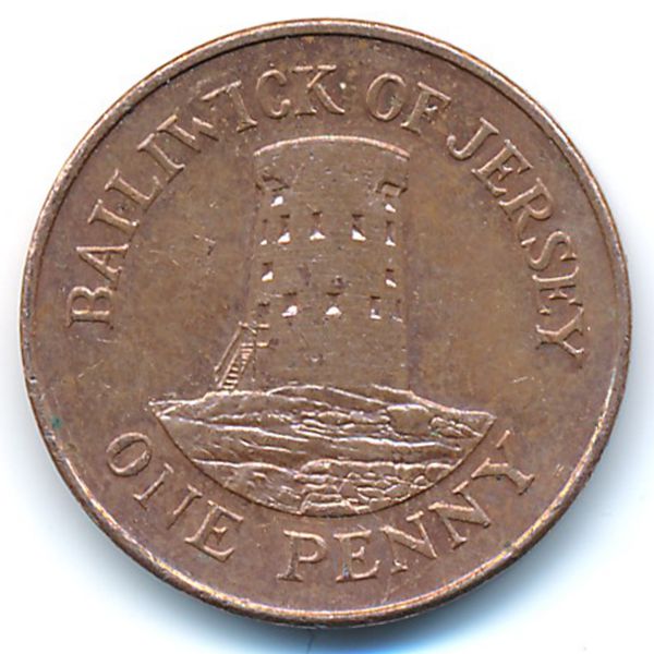 Джерси, 1 пенни (2008 г.)