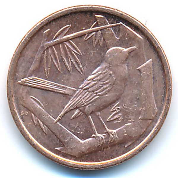 Каймановы острова, 1 цент (2013 г.)