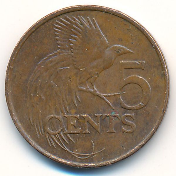 Тринидад и Тобаго, 5 центов (2005 г.)