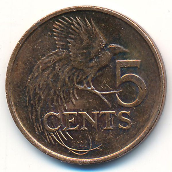 Тринидад и Тобаго, 5 центов (2011 г.)